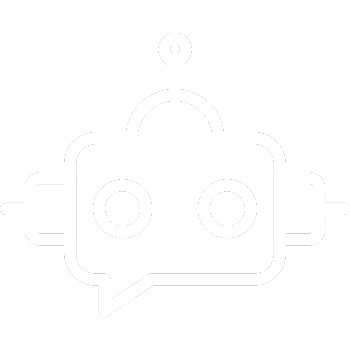 Icono de robot de chat para atención digital y AI en México.