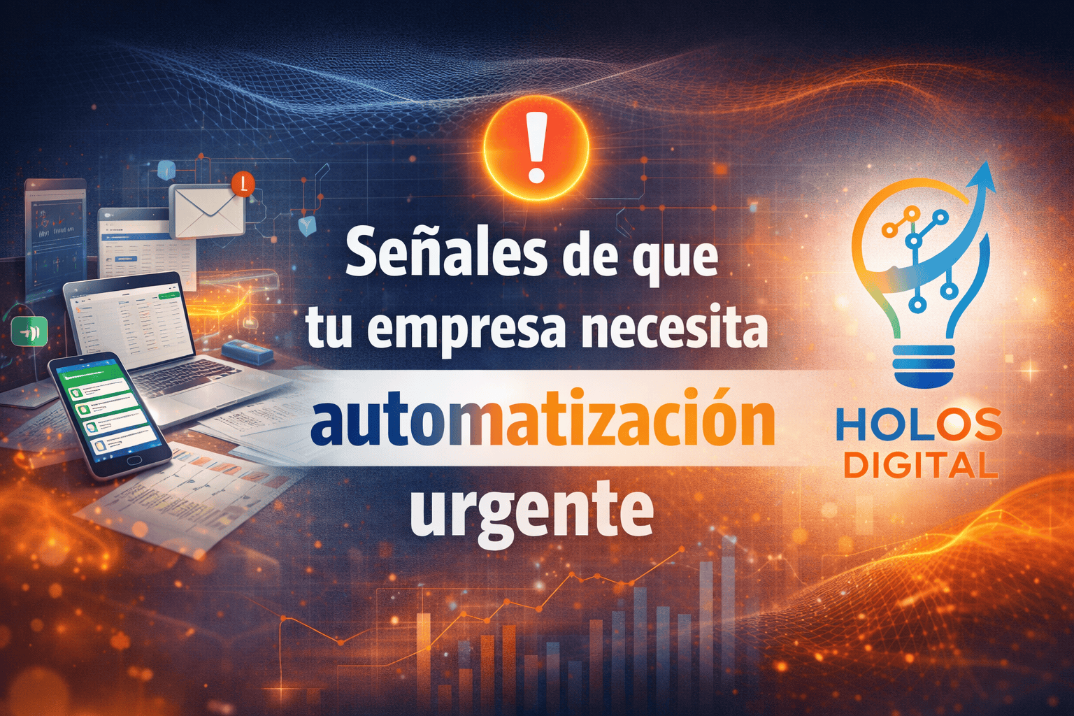 Señales de que tu empresa necesita automatización urgente - Automatización de procesos con inteligencia artificial para negocios
