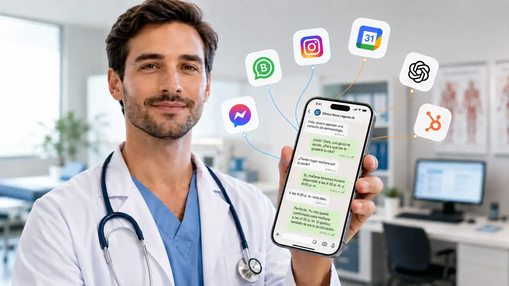 Asistente Virtual IA en WhatsApp Business - Holos Digital