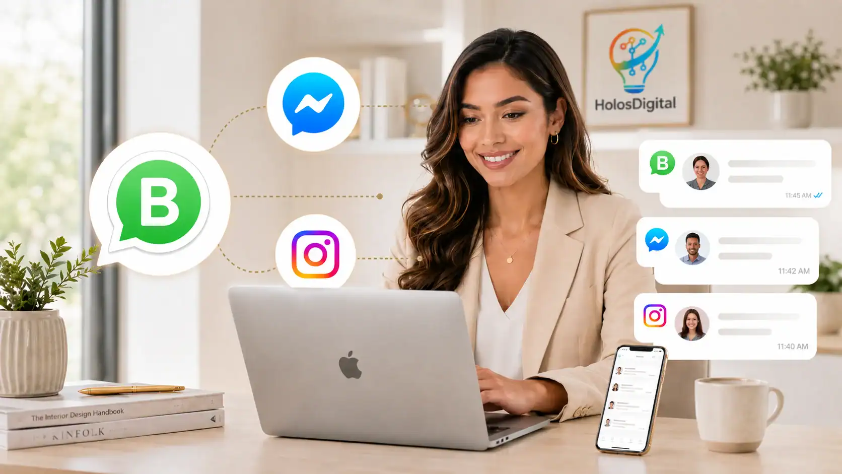 Integración Omnicanal de HolDi en WhatsApp